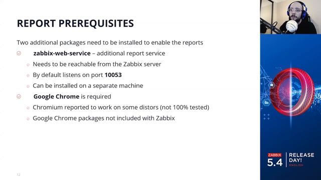 Scheduled Report generation in Zabbix 5.4 смотреть онлайн