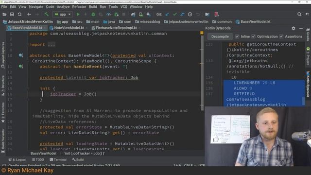 Kotlin Coroutines Android Tutorial #2: Practical Concurrency w/ CoroutineScope, launch, withContext смотреть онлайн