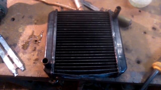 Отопитель УАЗ. Ремонт авторадиаторов. смотреть онлайн