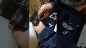 ремонт замка входной двери.