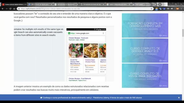 Como colocar dados estruturados no seu site смотреть онлайн
