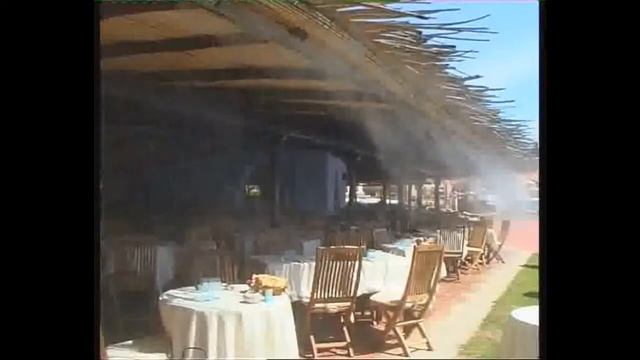 Система туманообразования в уличном кафе смотреть онлайн