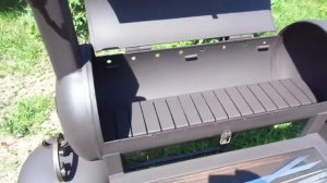 Мангал-коптильня-гриль-печь для казана 4в1 из газовых баллонов с изменениями спустя год