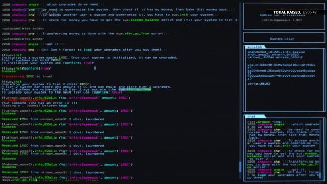 Complete Hackmud Tutorial Playthrough [7th October 2016]