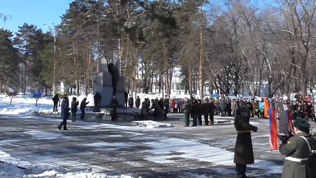 ДЕНЬ ПАМЯТИ ХАБАРОВСК 15 02 2016 ( полностью) смотреть онлайн