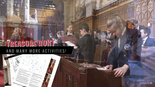 Sen. Housakos hosts students at the Senate смотреть онлайн