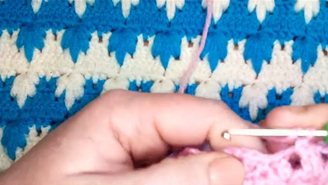 Красивый узор крючком смотреть онлайн