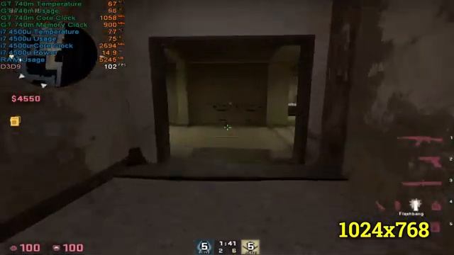 Counter Strike: Global Offensive (i7 4500U + GT 740M) GAMING BENCHMARK IN 2020 смотреть онлайн