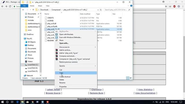 How to connect oracle database 11g with Wamp server смотреть онлайн