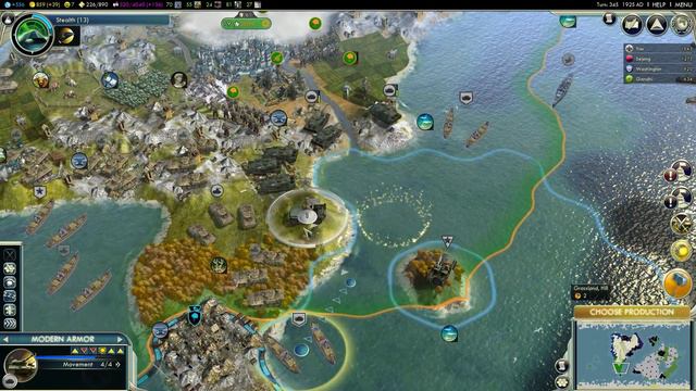 Let's Play Civilization V - Bismarck 16a: Preaching Peace and Love смотреть онлайн