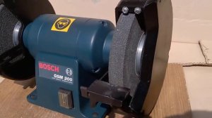 Заточной электроточило ,наждак,точильный станок  Bosch GSM 200   Bench Grinder 1