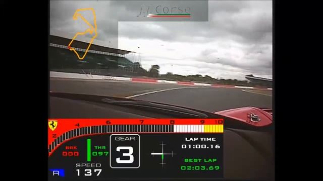 Silverstone GP circuit: Ferrari 458 GT3: Calum Lockie; pole lap: 2.03.33 смотреть онлайн