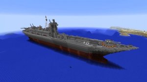 Построил Военный Корабль в Майнкрафте | Built a Warship in Minecraft