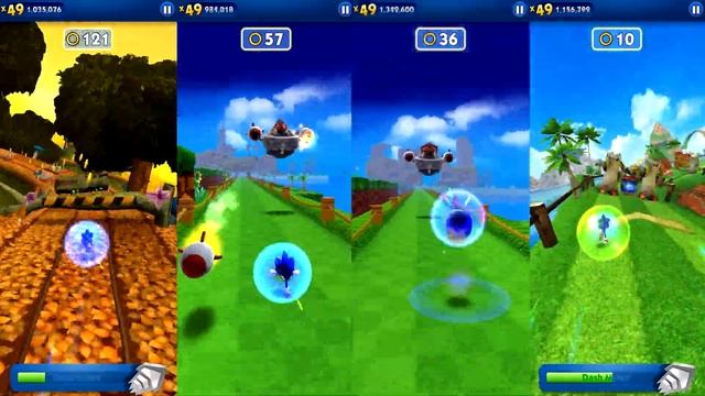 Sonic Dash - Dark Sonic vs Movie Dark Sonic vs Sonic vs Sonic Boscage Maze - All Characters Unlocke смотреть онлайн