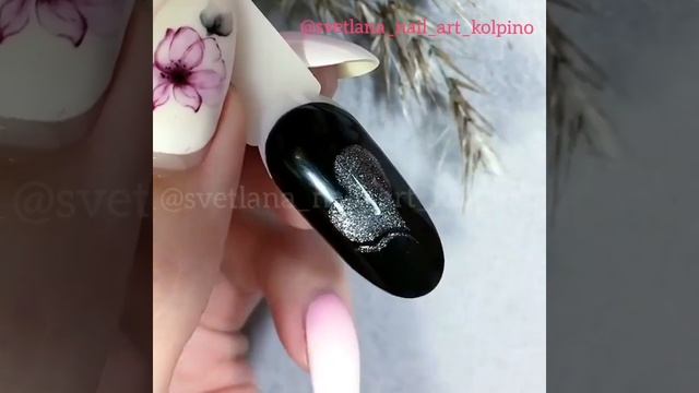 Кошачий глаз гель лак. Дизайн ногтей гель-лаком. Дизайн ногтей 2021. смотреть онлайн