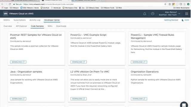 VMware Cloud on AWS Developer Dive смотреть онлайн