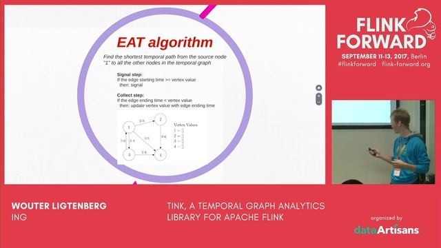 Tink, a temporal graph analytics library for Apache Flink - Wouter Ligtenberg (ING) смотреть онлайн