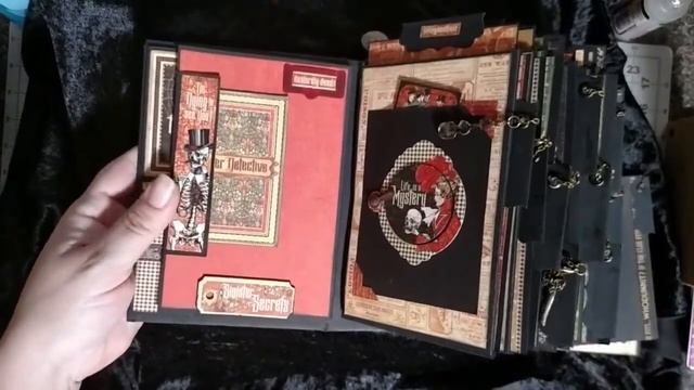Graphic 45 Master Detective 221B Baker Street Mini Album & Stand смотреть онлайн
