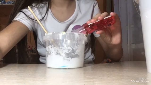 Делаем слайм чек🥰 смотреть онлайн