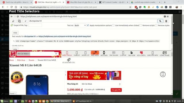 Hướng dẫn lấy dữ liệu bài viết, sản phẩm bằng plugin WP Content Crawler - về trang WordPress смотреть онлайн