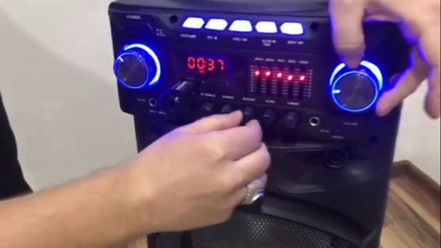 Eltronic EL 1015 Распаковка и тест комбика активной колонки от Эдуарда из г Нижний Новгород смотреть онлайн