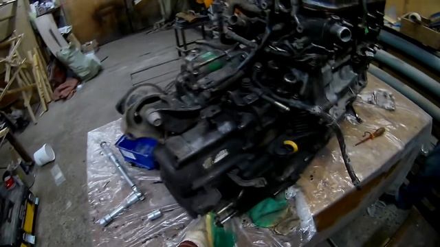 Капиталка D15B Глава 7: Вставляем двигатель смотреть онлайн