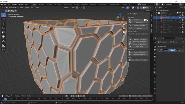 How to Tessellate Mesh in Blender смотреть онлайн