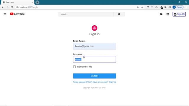 youtube clone app - Node js Express Mongodb React [Somali] смотреть онлайн