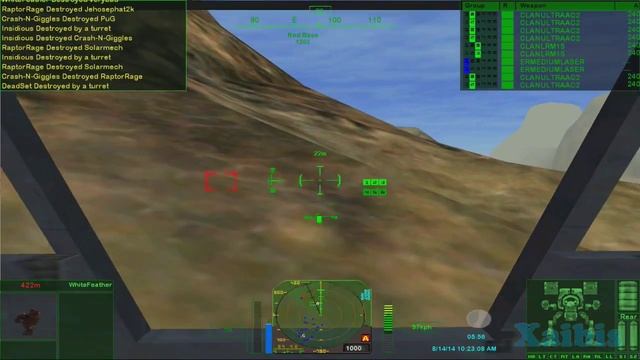 MechWarrior 4 Mercenaries with MekTek mod gameplay 02 смотреть онлайн