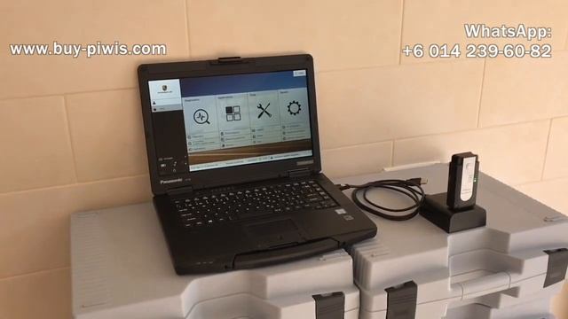 How To Pair Diagnostic Interface. Porsche Piwis 3 (Piwis III, Piwis3)