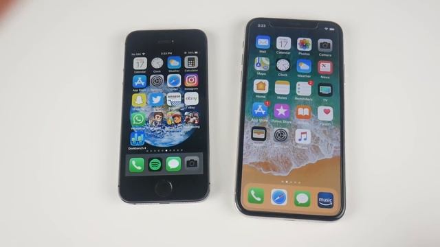 IPhone 5S Vs IPhone X