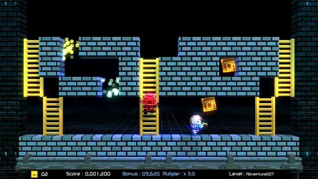 Lode Runner Legacy (Switch EShop)- Gameplay Footage