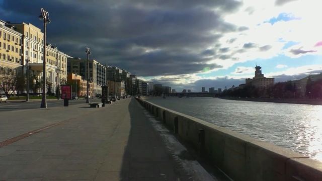 Пешком - от Кремля до метро Пролетарская по набережным Москвы-реки (часть 2) #москва смотреть онлайн