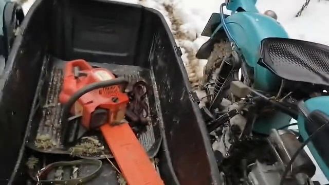 Мотоцикл с двигателем от мотоблока. смотреть онлайн