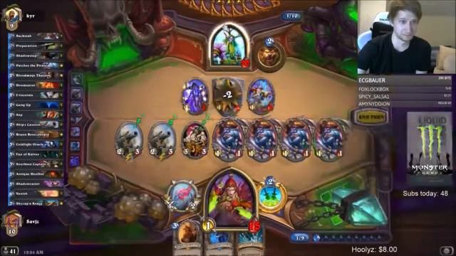 Savjz Destroys Wild Players With A Combo Pirate Rogue! смотреть онлайн