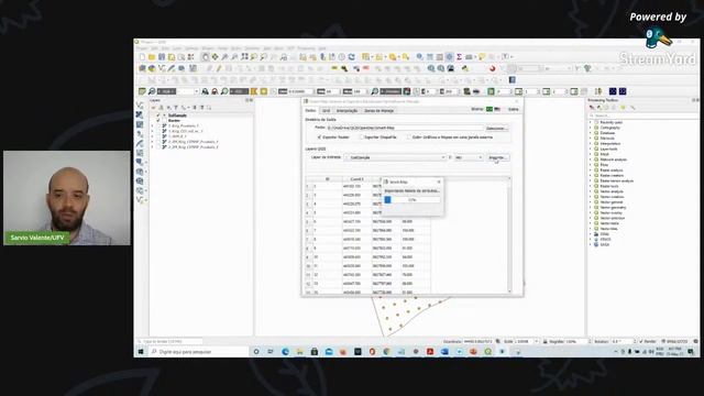 Interpolação por krigagem e machine learning no QGIS 3.X смотреть онлайн