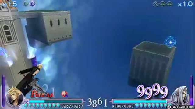 DISSIDIA FINAL FANTASY sepiroth ass kicking into the lifestream смотреть онлайн