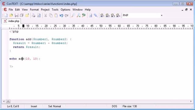 Beginner PHP Tutorial - 31 - Functions with a Return Value смотреть онлайн