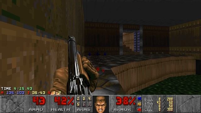 Doom - E1M9: Military Base (Nightmare! 100% Secrets + Items) смотреть онлайн