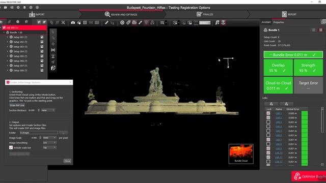 Leica Cyclone REGISTER 360 Ortho-image creation tools смотреть онлайн