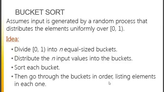 radix sort and backet linear algorithm смотреть онлайн