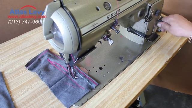 Singer ZigZag Industrial Sewing Machine смотреть онлайн