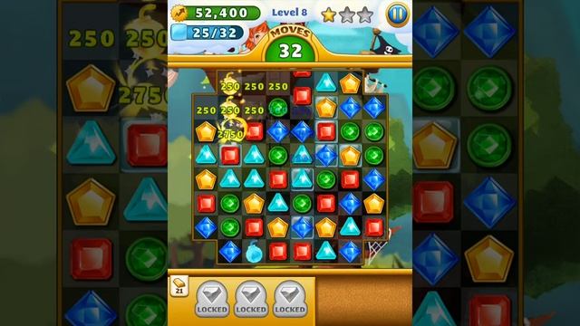 Jewel Mania Level 8 смотреть онлайн