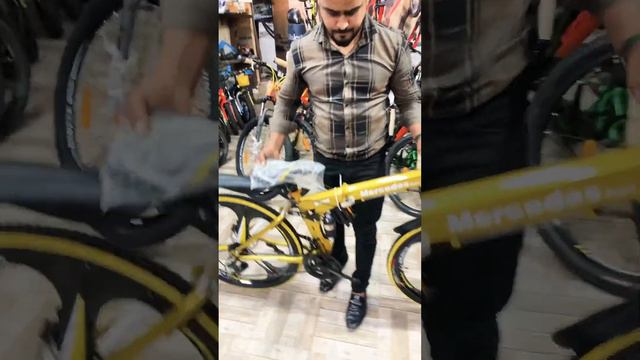 Mercedes MTB folding cycle under ₹9500 wholesale price New Delhi || #viralshort #viralshort #viral смотреть онлайн
