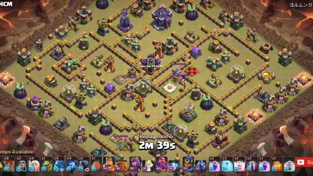 Th15 Queen Walk Dragon Rider Attack Strategy!! 6 Dragon Rider + Flame Flinger - Th15 Attack Strateg смотреть онлайн