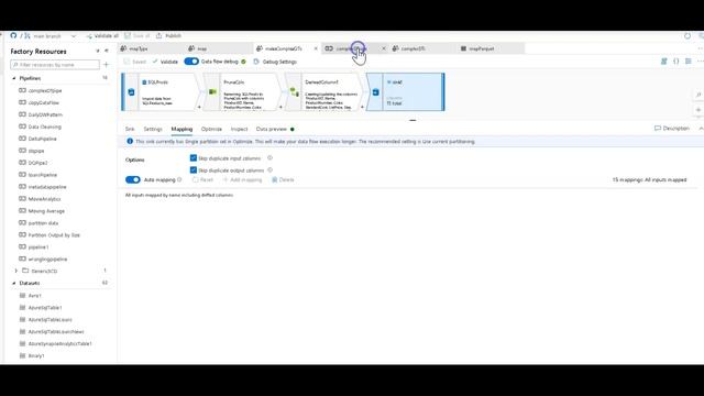 ADF: Transform complex data types in Data Flows смотреть онлайн