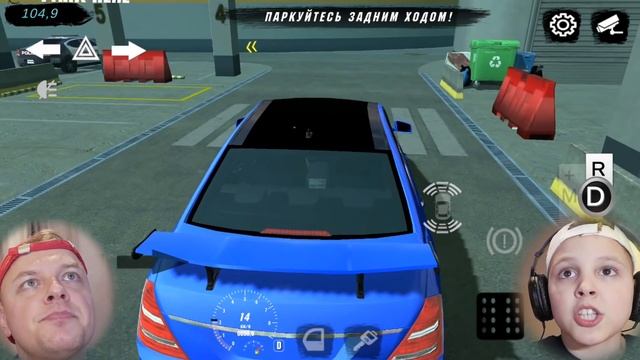 ЕДЕМ на ХАММЕРЕ за БУРГЕРАМИ!!! Учимся ПАРКОВАТЬСЯ в Car Parking от Игорюшины Игруши смотреть онлайн