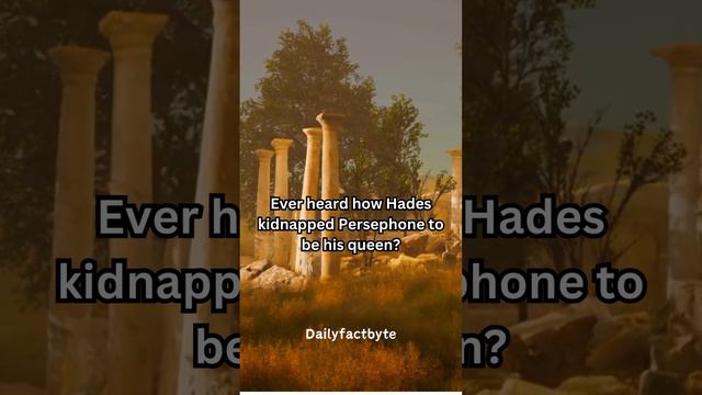Ever heard how Hades kidnapped Persephone to be his queen? #Hades ##GreekMythology #MythicalLove смотреть онлайн