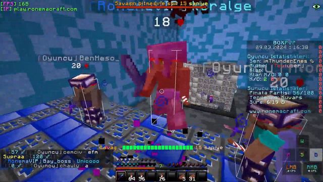 Yeni Sezon ⚔ Minecraft Box PVP Server Tanıtımı - RonemaCraft смотреть онлайн
