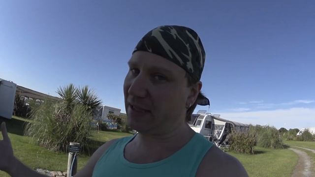 Путешествия в доме на колесах по Англии. Gwithian. Cornwall